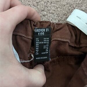 Forever 21 Brown Casual Bottoms